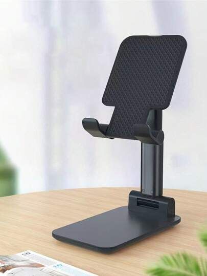 Premium Foldable Desktop Stand | Adjustable Height & Multi-Angle | Random Colour