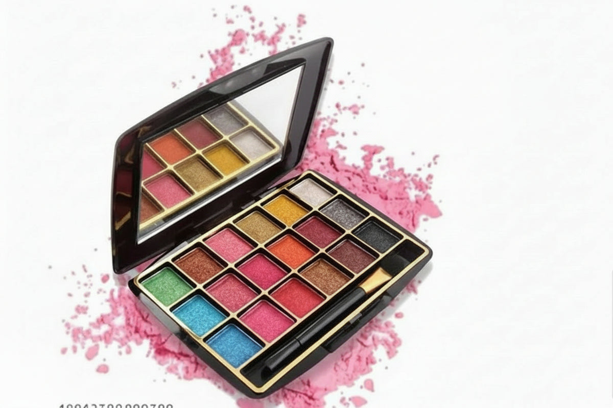 MAT Beauty 18 in 1 Professional Makeup Eyeshadow Kit neutral shades