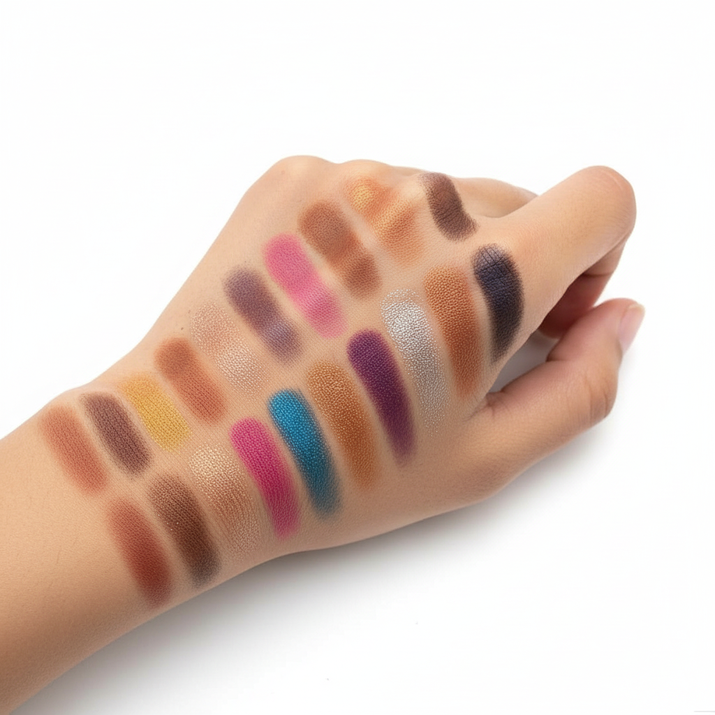 MAT Beauty 18 in 1 Professional Makeup Eyeshadow Kit neutral shades