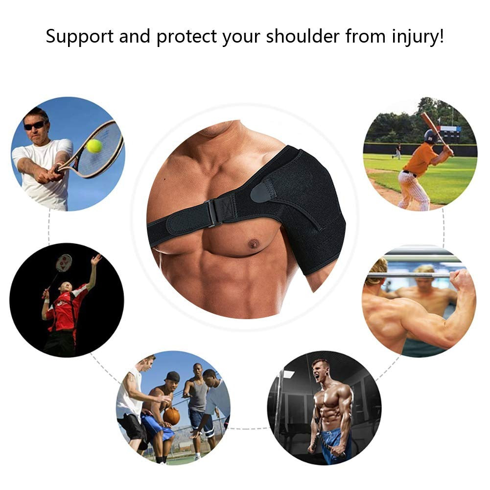 Adjustable Posture Corrector Brace for Pain Relief, Muscle Strain & Injury