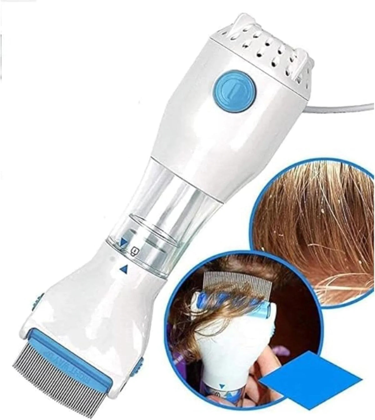 Electronic Head Lice Removal Comb | With 4 Filters | Effective And Easy To Use