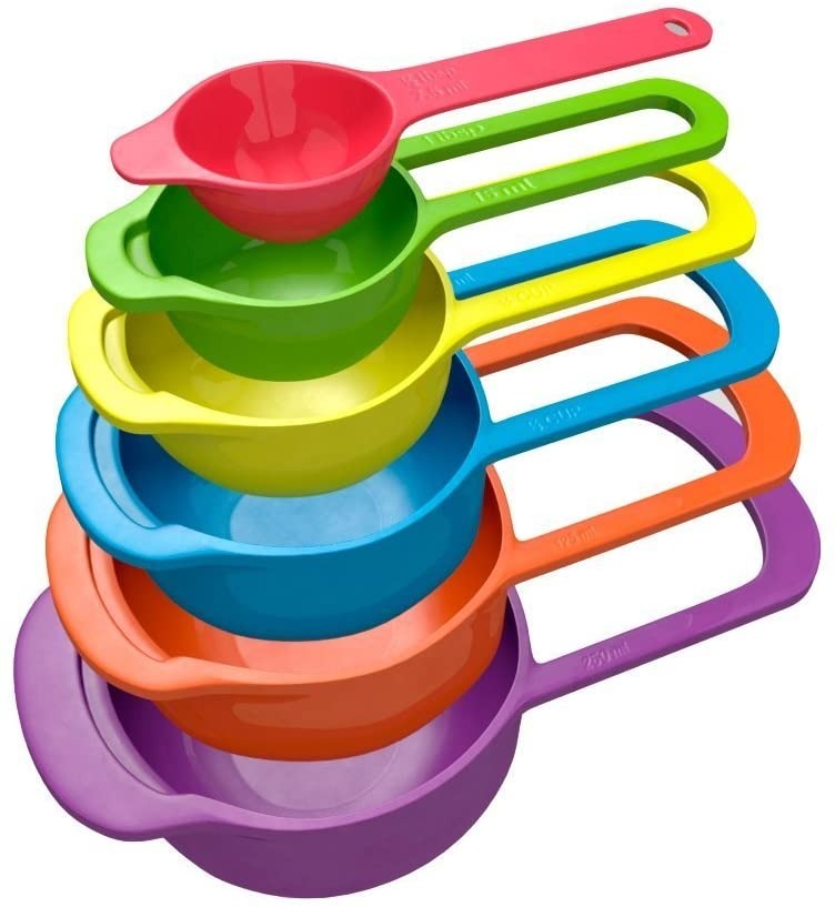 High Quality Measuring Cup Set |  6Pcs Measuring Cup & Spoon Set