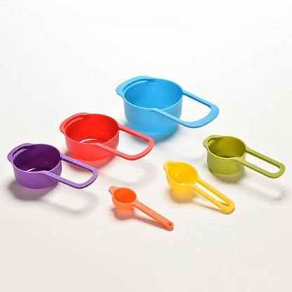 High Quality Measuring Cup Set |  6Pcs Measuring Cup & Spoon Set