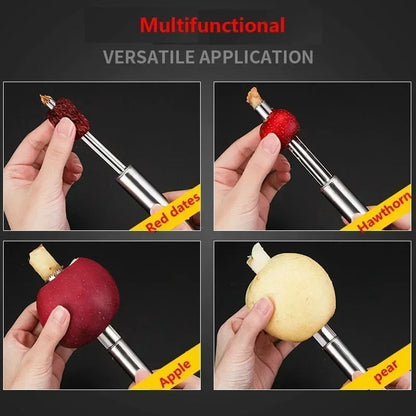 Apple Core Remover | Stainless Steel | Fruit & Vegetable Core Seed Remover