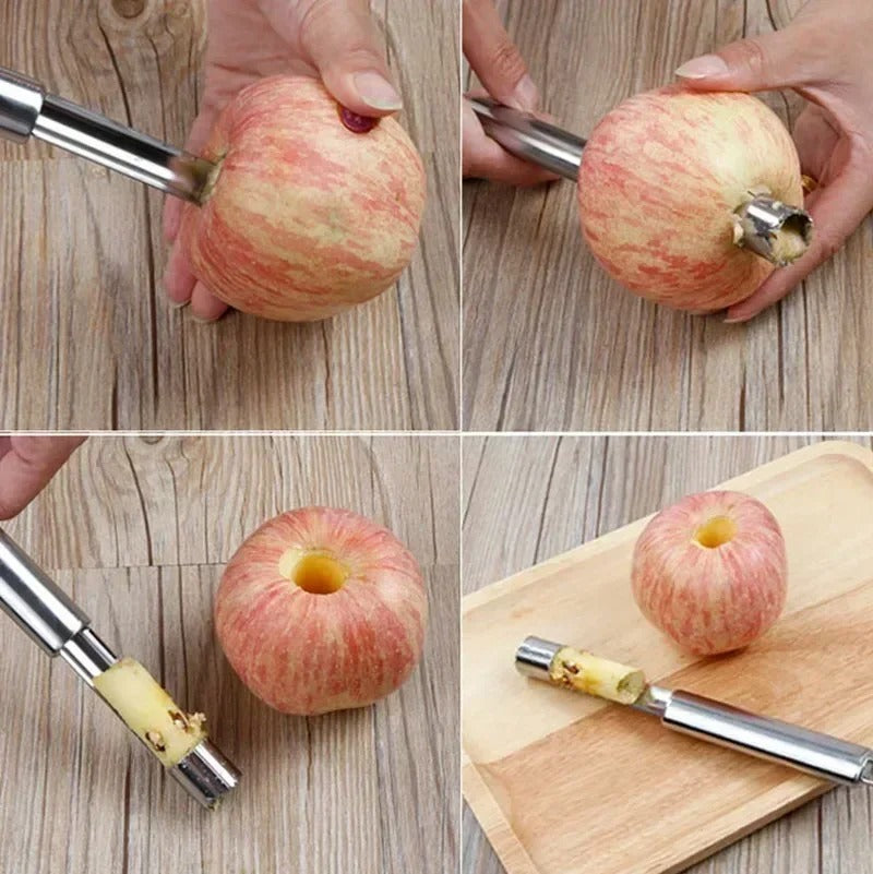 Apple Core Remover | Stainless Steel | Fruit & Vegetable Core Seed Remover