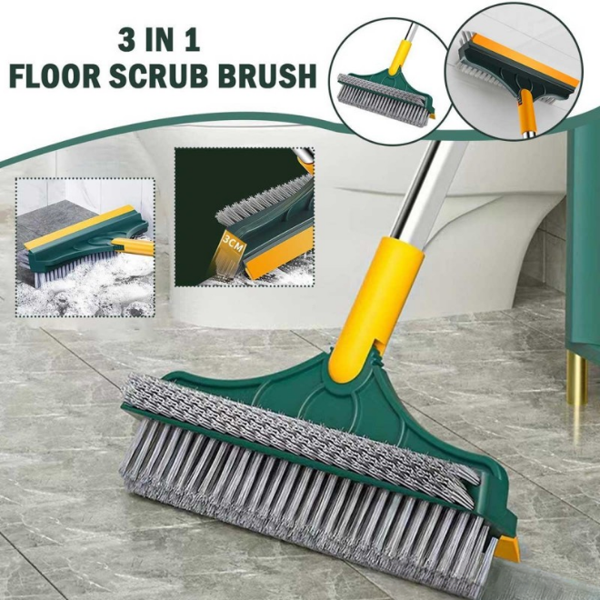3-in-1 Wiper Brush |  Dual Purpose Cleaning Tool | Home Essential