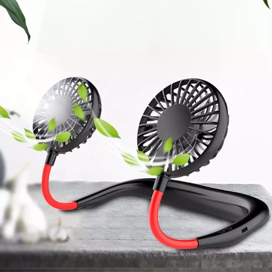 7 Wing Neck Fan | Rechargeable | Portable Cooling Fan(Random Color)