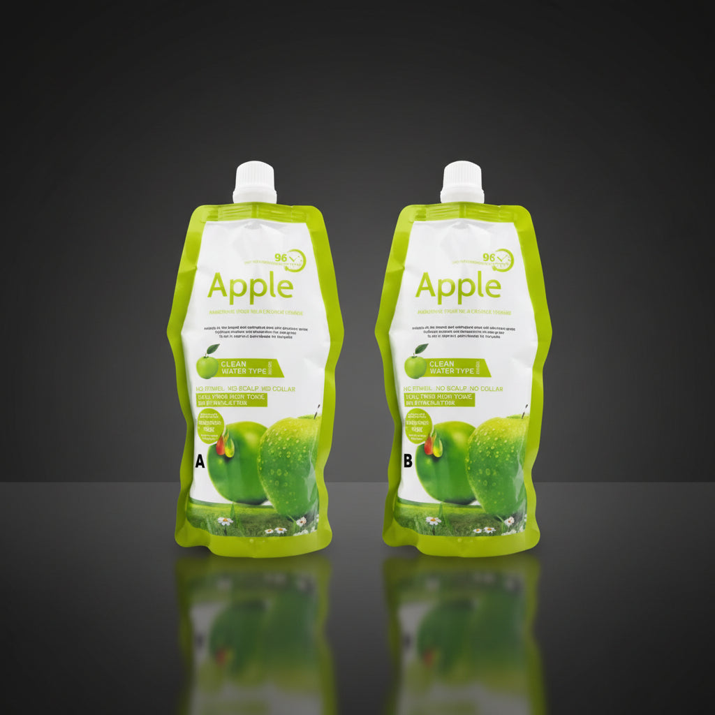 Apple Hair Color Cream Gentle Formula | Long Lasting Shine | Hair Care Product - 1000ML