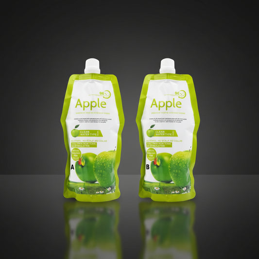 Apple Hair Color Cream Gentle Formula | Long Lasting Shine | Hair Care Product - 1000ML