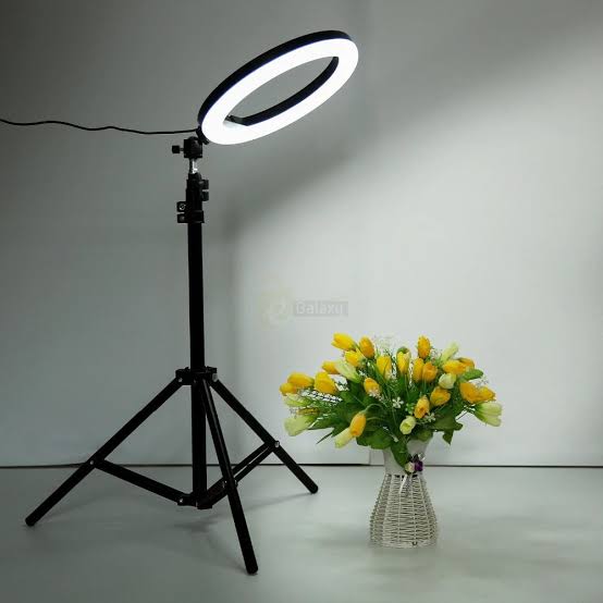 10-Inch LED Ring Light with 7 Feet Adjustable Tripod Stand & Mobile Holder | 3 Light Modes