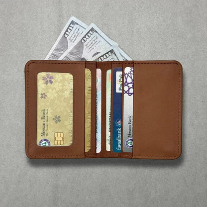Men's Premium Leather Bi-Fold Wallet | Embossed Designer Pattern Card Holder
