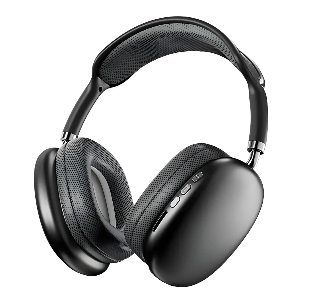 P9 White Bluetooth 5.0 Headphones with 400mAh Battery P9