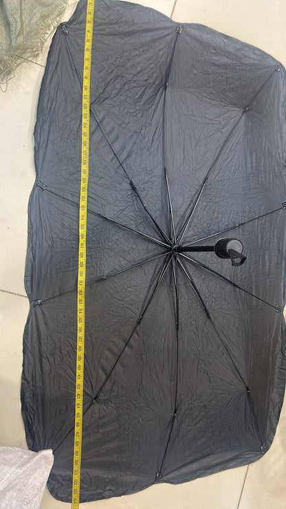 Premium Car Windshield Sun Shade Umbrella | Foldable UV Reflector & Heat Insulation Cover