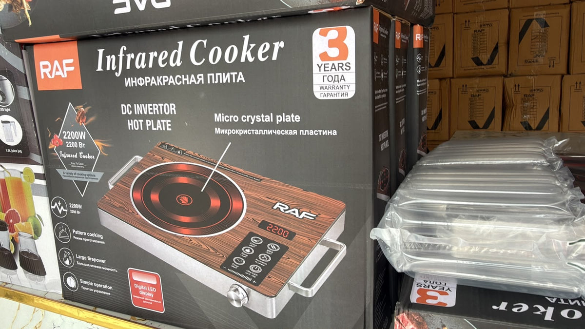 RAF Infrared Stove | 2200 Watts Electric Stove | Fast Heating Stove