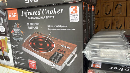 RAF Infrared Stove | 2200 Watts Electric Stove | Fast Heating Stove