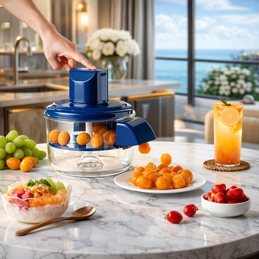 Multi-Functional Food Chopper with Transparent Bowl