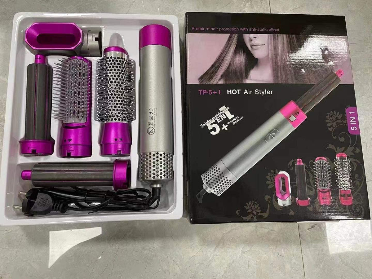 5 In 1 Hair Straightener & Curler | Durable,Portable & Practical Choice For Salon