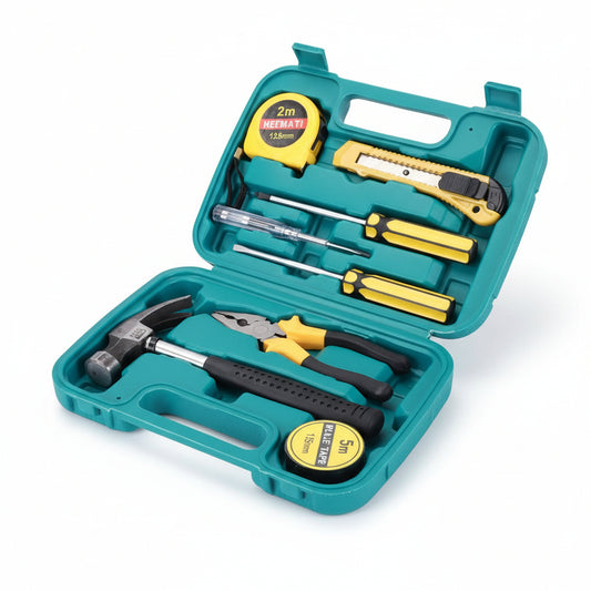 8 Pcs Professional Toolset With Storage Box - Tool Set Designed For Hardware Maintenance
