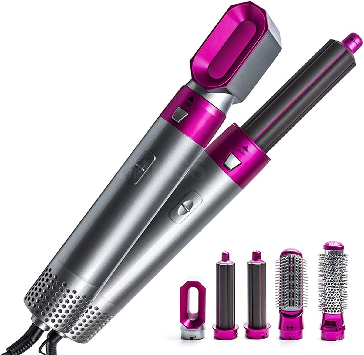 5 In 1 Hair Straightener & Curler | Durable,Portable & Practical Choice For Salon
