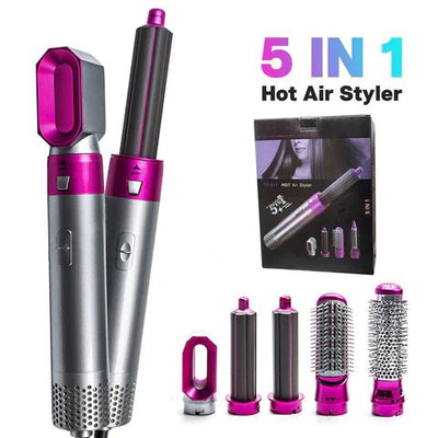 5 In 1 Hair Straightener & Curler | Durable,Portable & Practical Choice For Salon