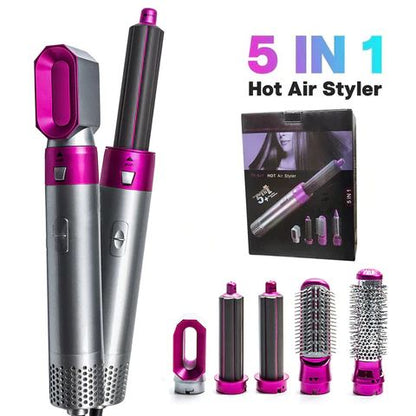 5 In 1 Hair Straightener & Curler | Durable,Portable & Practical Choice For Salon