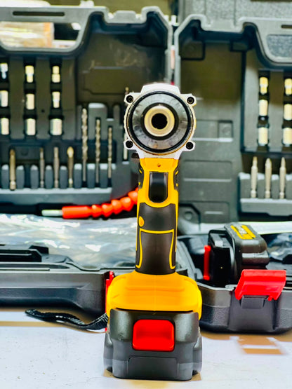 DeWalt 64V Cordless Drill Machine With 2 Lithium-Ion Batteries Charger | 20-Piece Drill Kit