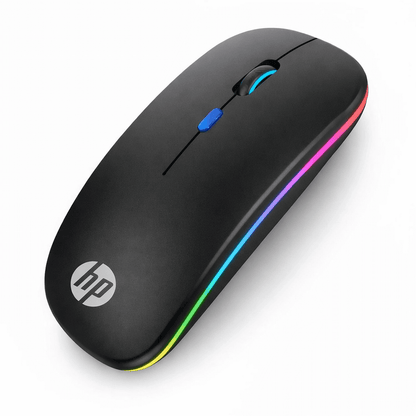 Original HP W10 RGB Rechargeable Dual Mouse | Mode Wireless Mouse