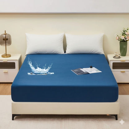 Waterproof Terry Mattress Protector | King Size (72 x 78 Inches, Fits Up To 8" Depth)
