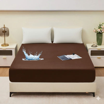 Waterproof Terry Mattress Protector | King Size (72 x 78 Inches, Fits Up To 8" Depth)