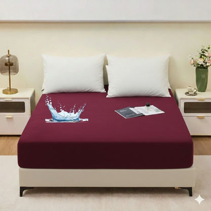 Waterproof Terry Mattress Protector | King Size (72 x 78 Inches, Fits Up To 8" Depth)
