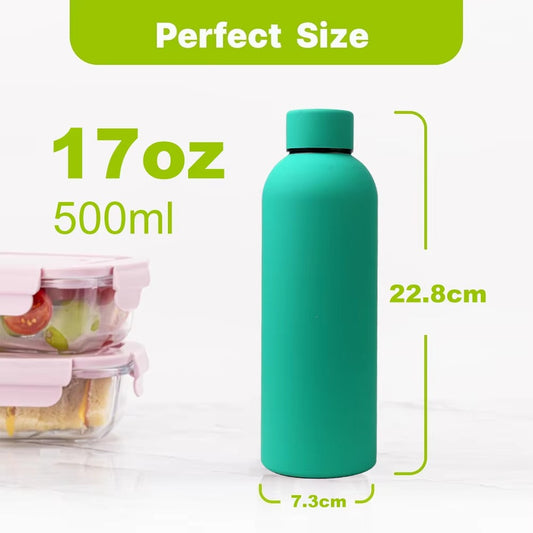 Premium Matte Water Bottle | 500ml (Random color)