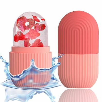 Silicone Ice Roller With Box - Designed For Facial Skin Care(Random Color)