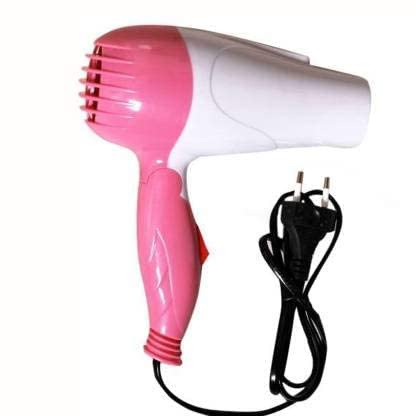 Nova Foldable Hair Dryer NV 1290 | Hair Drying And Daily Styling Routine (Random Color)
