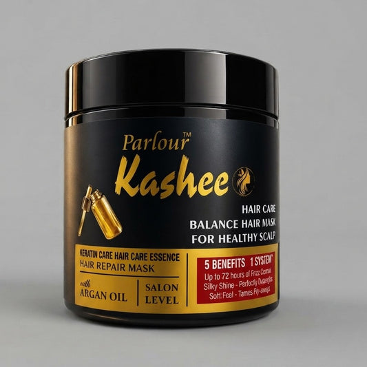 Kashee Hair Mask And Black Charcoal Mask Combo