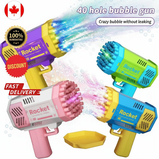 Feast Boom Water Bubble Gun for Kids (Random Color)
