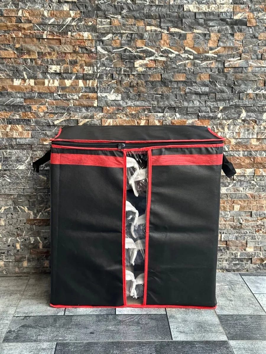 Heavy-Duty 110GSM Storage Bag – Foldable Closet Organizer for Clothes & Blankets