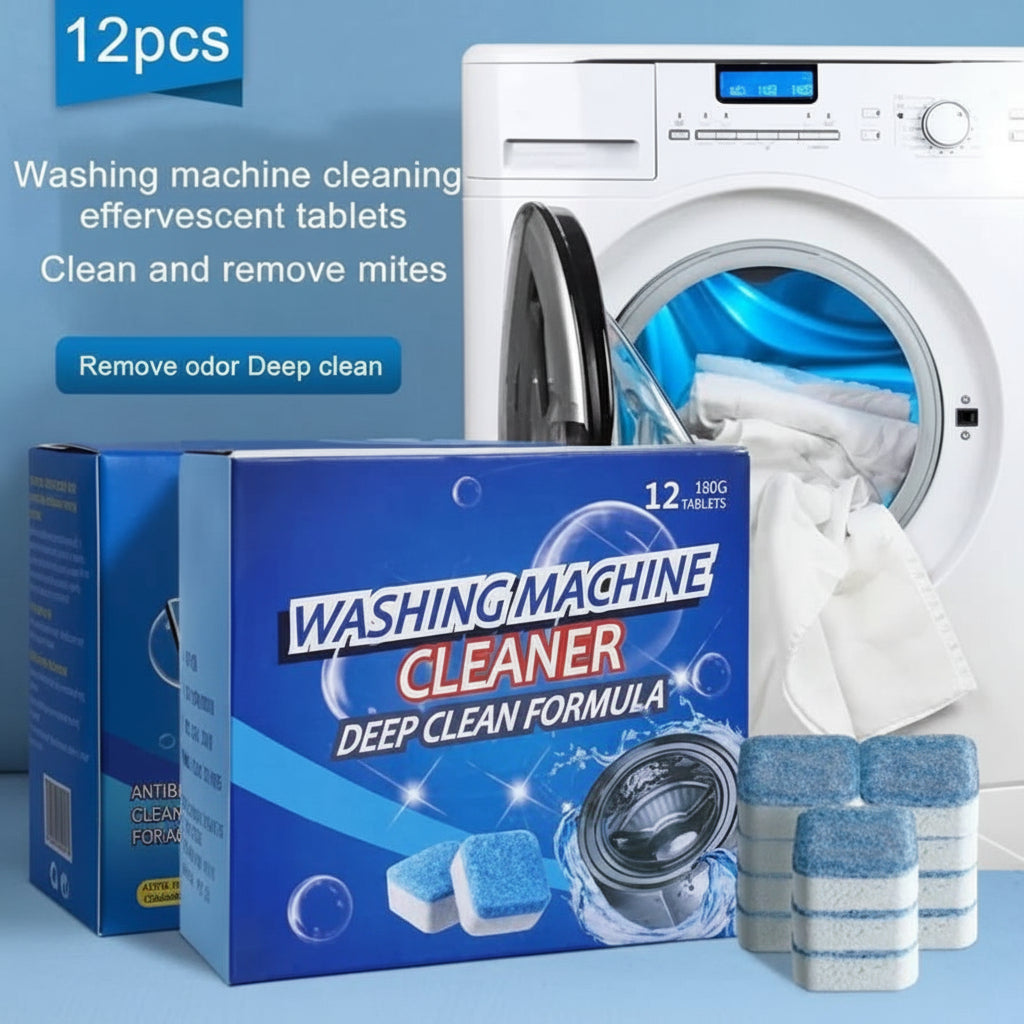 Washing Machine Cleaning Tablets | Original Tablets Cleaning (12pcs/Box)