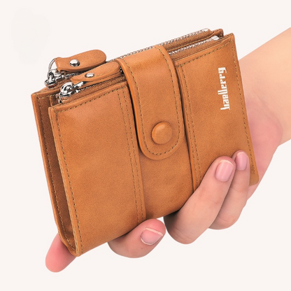 Baellerry Buffalo Leather Wallet Classic Trifold Edition