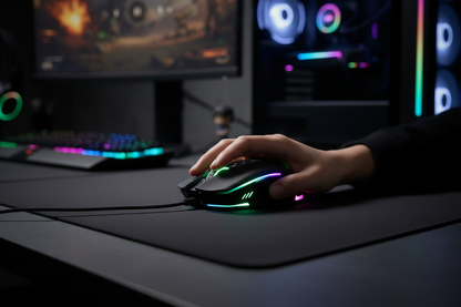 XING YING Gaming RGB Mouse | RGB LED Backlit Wired Gaming Mouse | PC & Laptop Mouse
