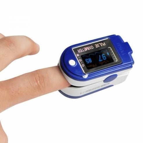 Fingertip Pulse Oximeter – Blood Oxygen Saturation & Heart Rate Monitor