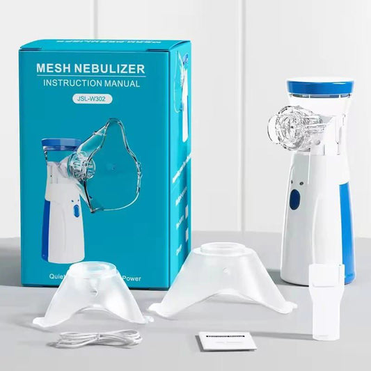 Portable Mesh Nebulizer For Kids And Adults - Health Accessory Designed For Respiratory Care