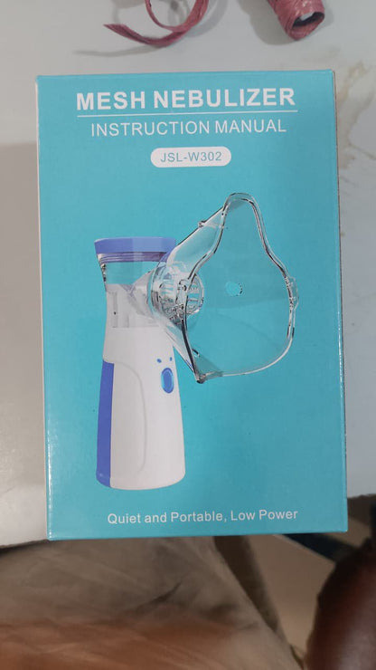 Portable Mesh Nebulizer For Kids And Adults - Health Accessory Designed For Respiratory Care