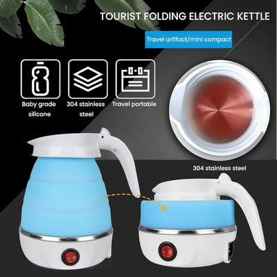 Foldable Electric Kettle | Fast Water Boiling 600 ML (Random Color)