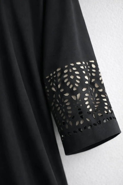 Georgette Plain Full Abaya