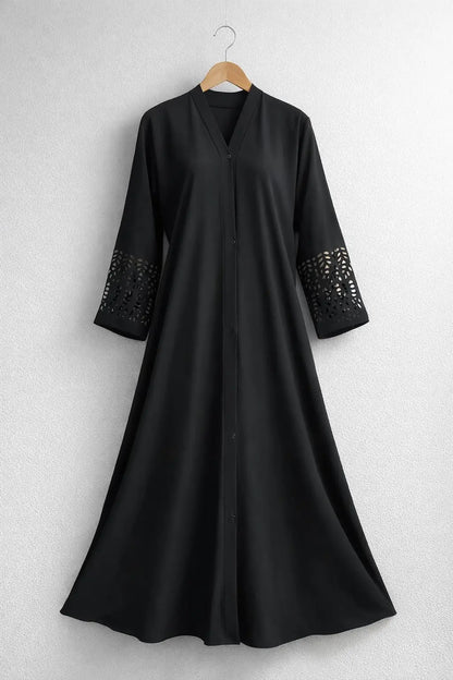 Georgette Plain Full Abaya