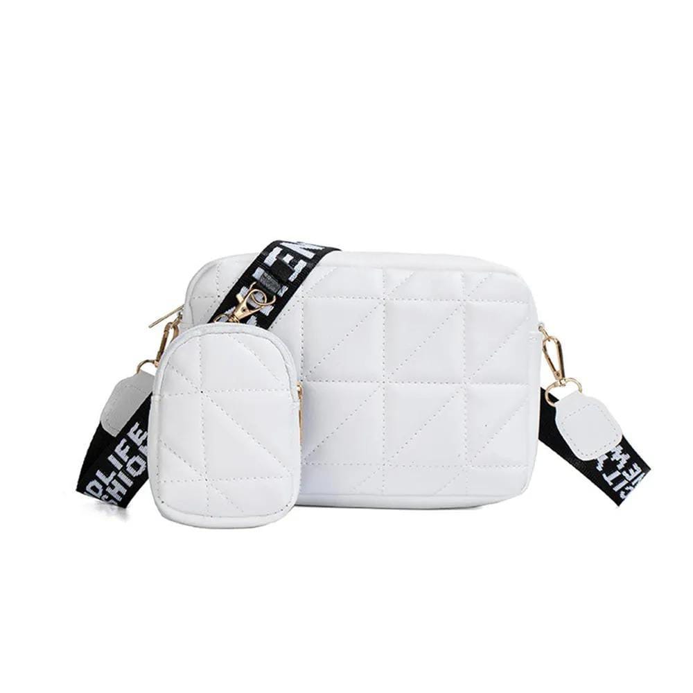 Girls Cross-Body Bag | PU Leather Cross-Body Bag | 2 Pcs Set