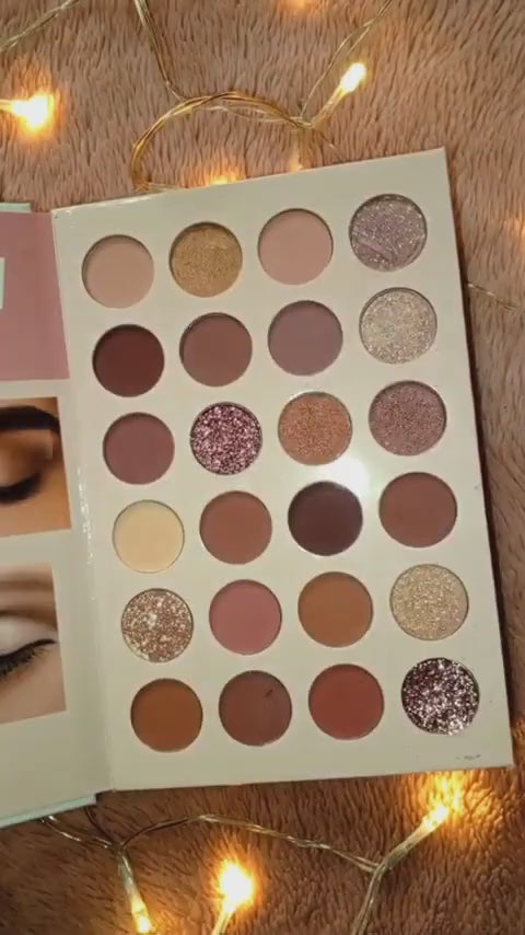 All In One Professional Makeup Palette Book | Complete 4 In 1 Beauty Kit