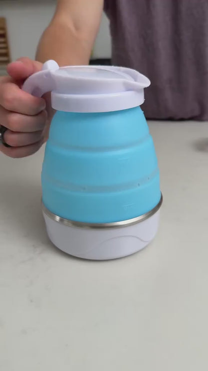 Foldable Electric Kettle | Fast Water Boiling 600 ML (Random Color)