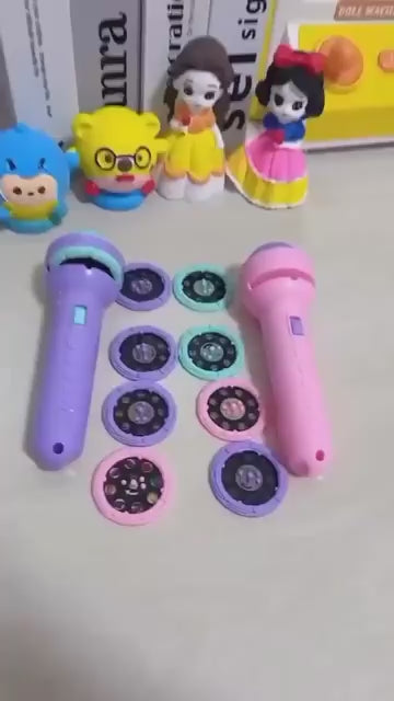 Children’s Projector Torch With 1 Reel | Dinosaur & Animal Patterns | Bedtime Night Light