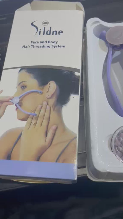 Silque Threading Machine | Eyebrows and Face Hair Threading Tool | For Women